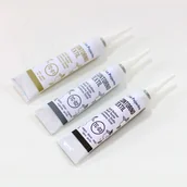 Przybory szkolne - La Pajarita La Pajarita Konturówka do Tkanin 20 ml Srebrna LP-TC02-139264 - miniaturka - grafika 1