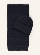 Czapki damskie - Joop! Zestaw: Szalik I Czapka blau - miniaturka - grafika 1