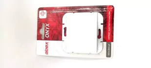 Abex Onyx biały łącznik krzyżowy WP-8O WP-8O biały - Wyłączniki światła i elektryczne - miniaturka - grafika 1