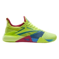 Sneakersy męskie - Męskie Sneakersy REEBOK NANO COURT 100208444 – Zielony - miniaturka - grafika 1