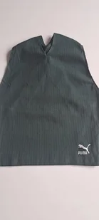 TOP BLUZKA KRÓTKA PUMA RAMIĄCZKA R. XL ZIELONA - Bluzki damskie - miniaturka - grafika 1