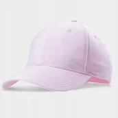Czapki i chusty sportowe męskie - Czapka z daszkiem 4F 4FWSS24ACABF279 56S różowy M - miniaturka - grafika 1