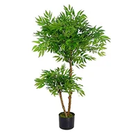 Sztuczne drzewka - Leaf Realistyczne sztuczne drzewo/roślina, 100 cm Ruscus Ficus, AZ-FICUS - miniaturka - grafika 1