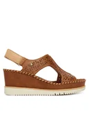 Sandały damskie - Pikolinos Sandały Aguadulce W3Z-1623C1 Brązowy - miniaturka - grafika 1