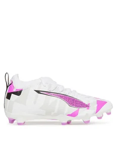 Puma Buty do piłki nożnej Ultra 5 Match Forever Fg/Ag Jr 108413 01 Biały - Buty dla chłopców - miniaturka - grafika 1