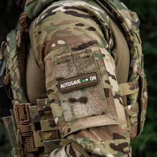 M-Tac - Naszywka Autosave PVC - 3D - Coyote - 51116705 - Odzież taktyczna i umundurowanie - miniaturka - grafika 10