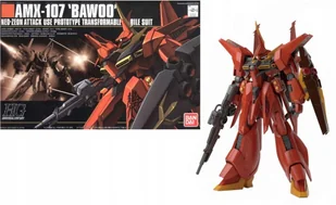 Bandai AMX-107 Brawoo (transformable mobile suit) HG Bandai 0077626 - Modele do sklejania - miniaturka - grafika 1