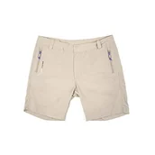 Spodenki męskie - Peak Mountain Peak Mountain Męskie spodnie trekkingowe Cuad/Xj beżowy beżowy XL CUAD/XJ_Beige_XL - miniaturka - grafika 1