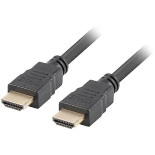 LANBERG LANBERG Kabel HDMI-HDMI M/M v2.0 15m czarny (CA-HDMI-10CC-0150-BK) - Kable - miniaturka - grafika 1