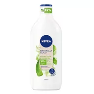 Balsamy i kremy do ciała - Nivea Naturally Good Aloe Vera mleczko do ciała 350 ml dla kobiet - miniaturka - grafika 1