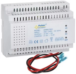 PULSAR DINB 27.6V/3A zasilacz buforowy na szynę DIN (PL_DINB27630) - Przetwornice samochodowe - miniaturka - grafika 1