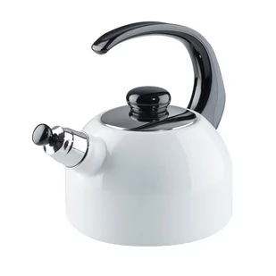 Riess Czajnik Czarna Rączka 2,0l 18cm Biały r-0543-033 - Czajniki na gaz - miniaturka - grafika 1