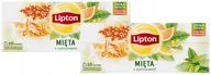 Herbata - ﻿Herbata Lipton Mięta z cytrusami 2 opakowania - miniaturka - grafika 1