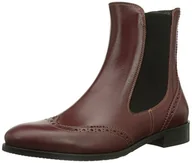 Kozaki damskie - Accatino 961223 damskie kozaki z półcholewką, czerwony - czerwony - 39.5 EU - miniaturka - grafika 1