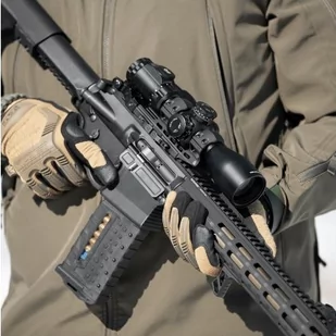 Montaż jednoczęściowy, wysoki, szybki Leapers Accu-Sync 30/22 cantilever 34 mm czarny - Survival - akcesoria - miniaturka - grafika 3