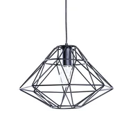 Lampy sufitowe - Beliani Lampa wisząca Lampa wisząca metalowa czarna GUAM 52171 - miniaturka - grafika 1