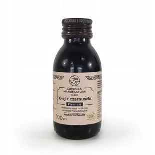 Olej z czarnuszki PREMIUM tłoczony na zimno 100 ml - Zdrowa żywność - miniaturka - grafika 1