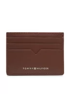 Etui na dokumenty i karty - Tommy Hilfiger Etui na karty kredytowe Th Modern Leather Cc Holder AM0AM10616 Brązowy - miniaturka - grafika 1