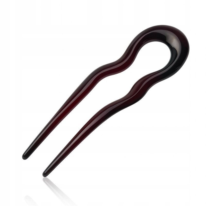 ECARLA wsuwka do włosów w kształcie litery U 13x3,5cm SP438