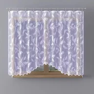 Firany - Firanka gotowa żakardowa bonnie a118 300x160 cm biała - 160 cm 300 cm - miniaturka - grafika 1