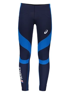 Asics Legginsy w kolorze niebieskim - Spodnie sportowe męskie - miniaturka - grafika 1