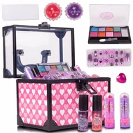 Zabawki kreatywne - Kuferek Zestaw Do Malowania Makijażu I Paznokci Dla Dzieci Kosmetyki - miniaturka - grafika 1