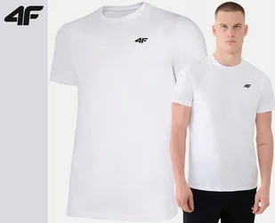 Koszulka Męska 4f T-shirt Bawełniany Podkoszulek Sportowy Co Dzień 2256 L - Koszulki męskie - miniaturka - grafika 1