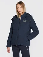 Kurtki damskie - EA7 Emporio Armani Kurtka zimowa 6LTB08 TN5VZ 0554 Granatowy Regular Fit - miniaturka - grafika 1