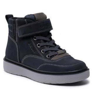 Botki męskie - Geox Trzewiki J Riddock Boy Wpf A J167TA 032FU C0045 S Navy/Black - grafika 1