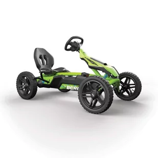 BERG Gokart na Pedały RALLY DRT GREEN BFR 4-12 lat do 60 kg - Pojazdy elektryczne dla dzieci - miniaturka - grafika 1
