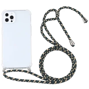 König Design Etui kompatybilne z Apple iPhone 13 Pro Max Plastikowe etui na telefon komórkowy z łańcuszkiem - Etui na telefon komórkowy Czarne - Etui i futerały do telefonów - miniaturka - grafika 1