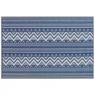 Dywany zewnętrzne - Beliani Dywan zewnętrzny 120 x 180 cm niebieski NAGPUR - miniaturka - grafika 1