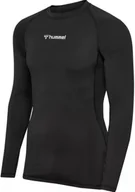 Koszulki męskie - Koszulka z długim rękawem sportowa Hummel BL PERFORMANCE TEE 225511 r. S - miniaturka - grafika 1