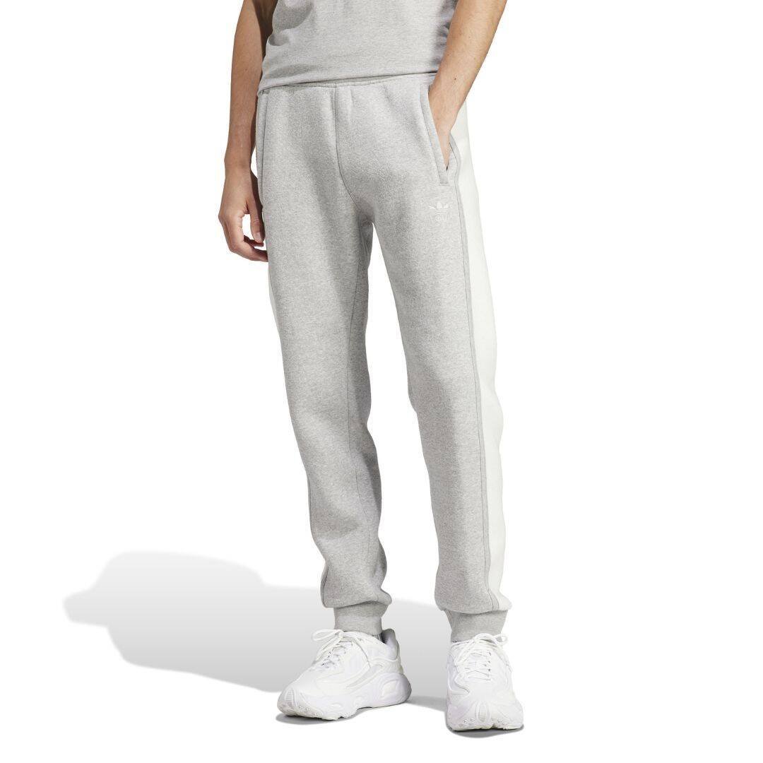 Spodnie dresowe męskie adidas TREFOIL ESSENTIALS+ REVERSE szare IM4450-M