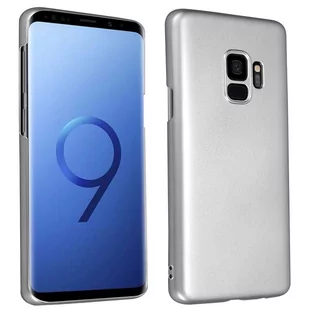 Pokrowiec Do Samsung Galaxy S9 Etui w METAL SREBRNY Hard Case Cover Obudowa Ochronny Cadorabo - Etui i futerały do telefonów - miniaturka - grafika 1
