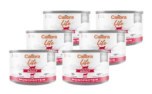 CALIBRA Cat Adult Life Beef 6x200g - Mokra karma dla kotów - miniaturka - grafika 1