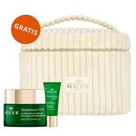 Zestawy kosmetyków damskich - Zestaw Nuxe Nuxuriance Ultra, krem przeciwstarzeniowy na noc, 50 ml + krem przeciwstarzeniowy do okolic oczu i ust, 15 ml + kosmetyczka gratis - miniaturka - grafika 1