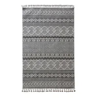 Dywany - Dywan z frędzlami Alicante 003 pętelkowy beżowy 160 x 220 cm - miniaturka - grafika 1