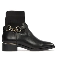 Botki damskie - Botki Aldo Franina 13472669 Czarny - miniaturka - grafika 1