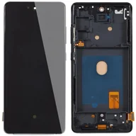 Części serwisowe do telefonów - Wyświetlacz LCD + ekran dotykowy Samsung SM-G781 Galaxy S20 FE 5G/ SM-G780 Galaxy S20 FE (OLED) Ramka niebieska - miniaturka - grafika 1