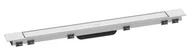 Odpływy liniowe - Hansgrohe RainDrain Match Plus - Element zewnętrzny odpływu liniowego 80 cm, z rusztem, biały mat 56215700 - miniaturka - grafika 1