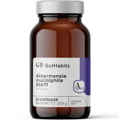 Układ pokarmowy - GUTHABITS AKKERMANSIA MUCINIPHILA AKK11 POSTBIOTYK 60 KAPSUŁEK - miniaturka - grafika 1