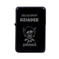 Trafika - Zapalniczka Benzynowa - Zrelaksowany Dziadek (86) - miniaturka - grafika 1