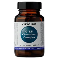 Suplementy naturalne - Viridian Chrom GTF Suplement Diety 30 kapsułek 5060003593157 - miniaturka - grafika 1