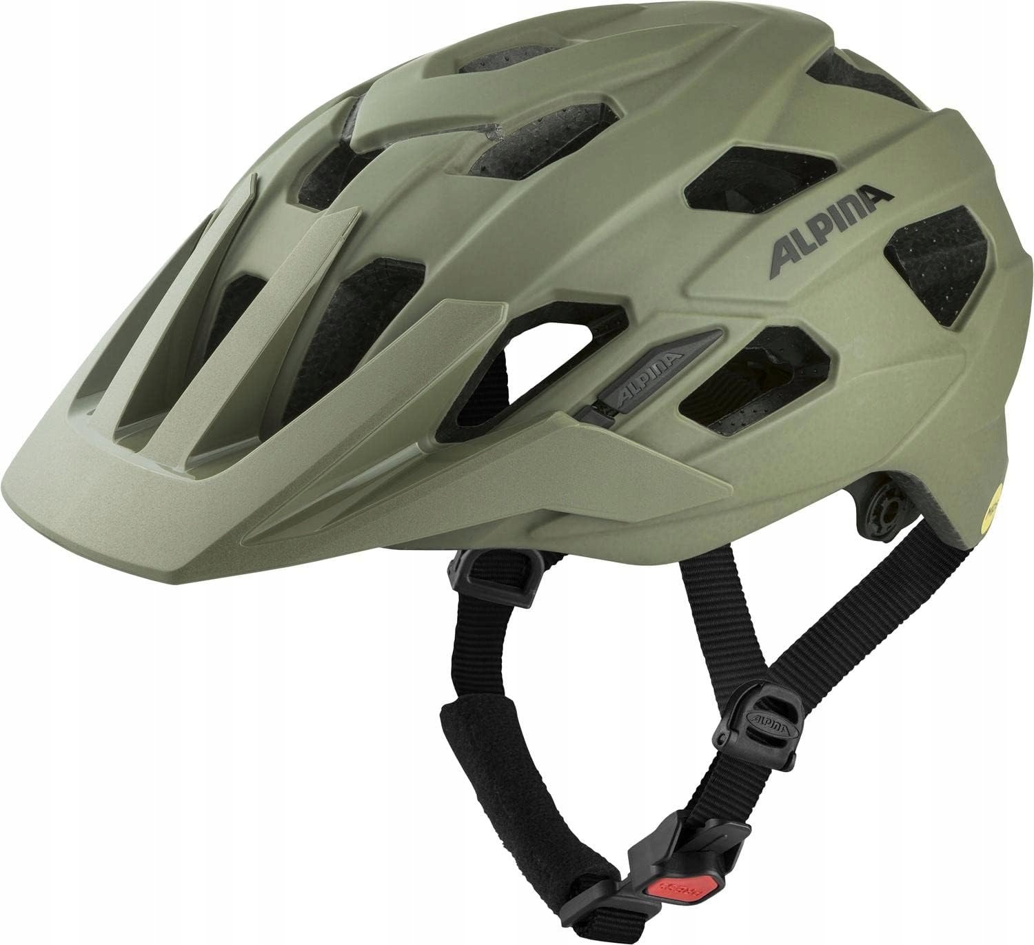 Alpina Plose Mips, Kask rowerowy, r. 57-61cm zielony