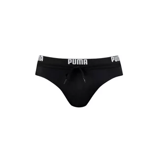 Kąpielówki męskie - Kąpielówki męskie puma swim men logo czarne 90765504 - s - grafika 1