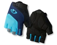 Rękawiczki rowerowe - Rękawiczki męskie GIRO BRAVO GEL krótki palec niebieski - miniaturka - grafika 1