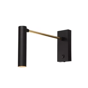 Kaspa Kierunkowa lampa ścienna LARS 50716105 kinkiet LED 4W 3000K czarny - Lampy ścienne - miniaturka - grafika 1
