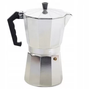 Kawiarka Zaparzacz Do Kawy 12 Kaw 600ml Aluminiowa - Zaparzacze i kawiarki - miniaturka - grafika 1
