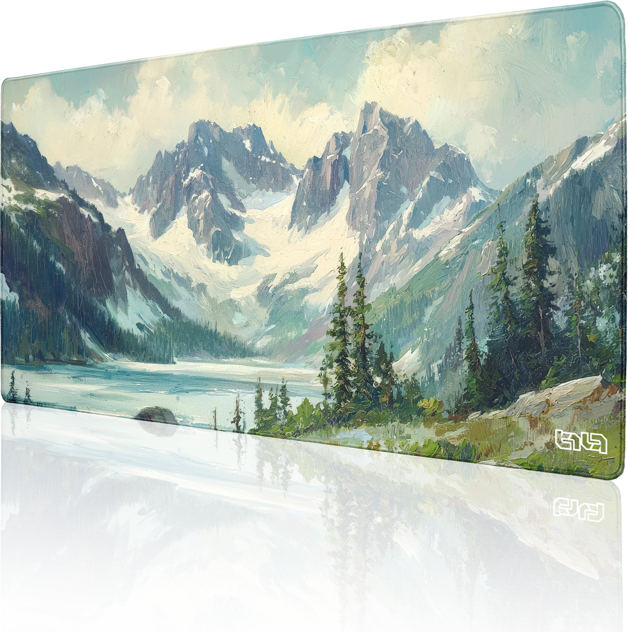 DUŻA PODKŁADKA POD MYSZKĘ Majestic Highlands 100x50 TILT Gamingowa Duża